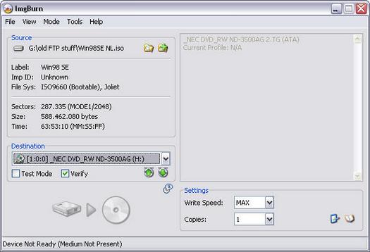 ImgBurn 2.0.0.0 screenshot (resized)