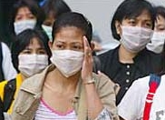 Tegen virus beschermde Chinezen