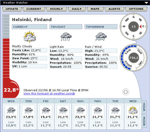 Weather Watcher 5.6.12 screenshot (resized)