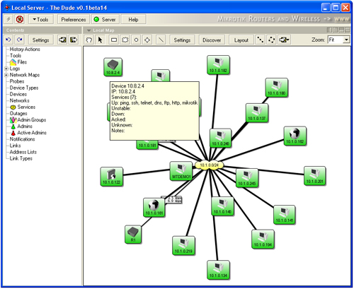 The Dude - device management