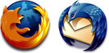 Firefox en Thunderbird (logo's)