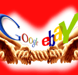 Google & eBay - touwtrekken