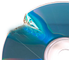 Beschadigde cd
