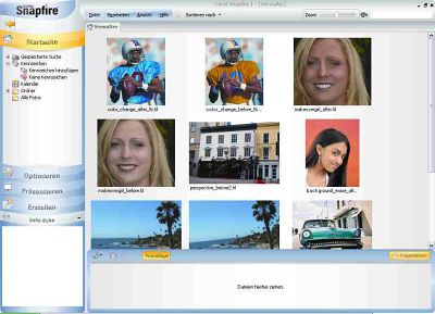 Corel Snapfire screenshot (klein)