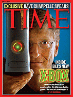 Bill Gates & Xbox op Time Magazine-cover