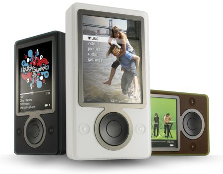Microsoft Zune-mediaspeler Microsoft Zune-mediaspeler