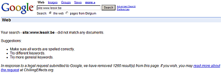 Google - Le Soir