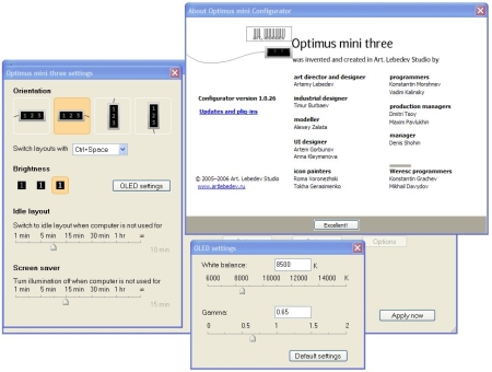 Optimus Mini Three - Software Optimus Mini Three - Software