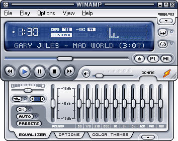Winamp screenshot