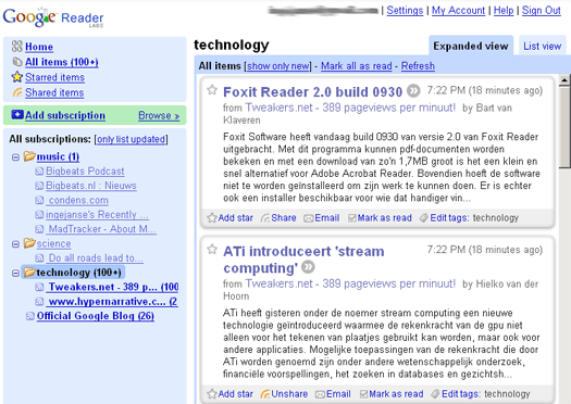 google reader app google reader app
