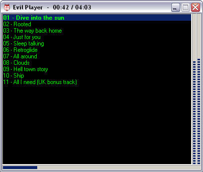 Evil Player 1.15 screenshot