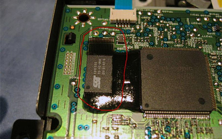 Xbox 360 dvd-drive (Hitachi GDR-3120L - versie: 0078fk)
