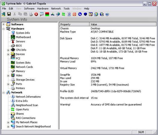 SIW 1.64 build 622 screenshot (resized)