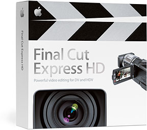 Apple Final Cut Express HD - box shot