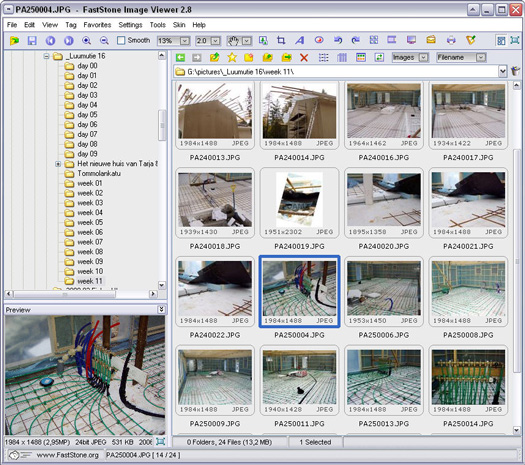 Faststone Image Viewer 2.8 screenshot (resized)