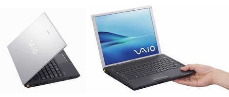 Sony Vaio G-series laptop