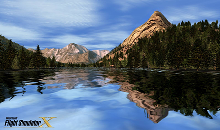 Microsoft Flight Simulator X met DirectX 9