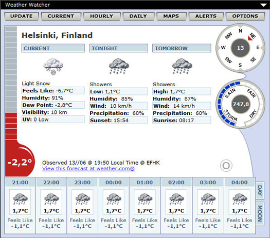 Weather Watcher 5.6.15 screenshot (resized)