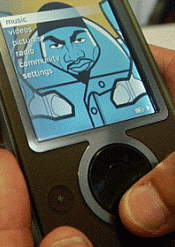 Zune in het vuistje