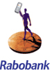 Rabobank-logo met mobieltje