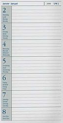 Pagina uit zakagenda