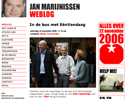 Weblog Jan Marijnissen