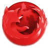 Rood Firefox-logo