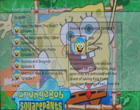 Spongebob Squarepants op de Xbox 360 Spongebob Squarepants op de Xbox 360