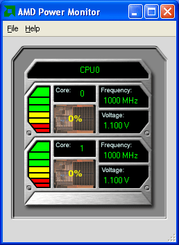 AMD Power Monitor - screenie 1