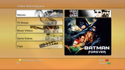 Xbox360 movie marketplace