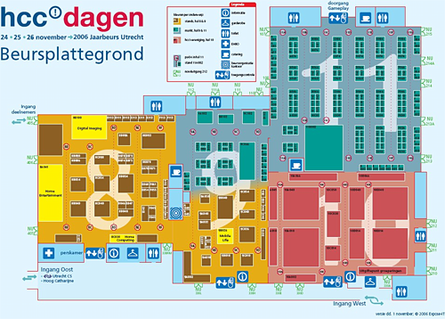 HCC Dagen 2006 - Plattegrond HCC Dagen 2006 - Plattegrond