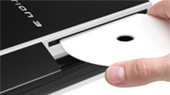 Blanco disc wordt in Playstation 3 gestopt