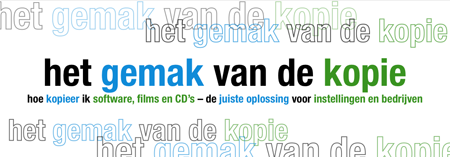 'Het gemak van de thuiskopie', NLUUG-brochure 'Het gemak van de thuiskopie', NLUUG-brochure