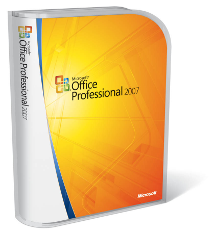Microsoft Office 2007 - verpakking