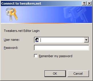 Tweakers.net Editor Login