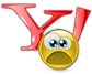 Geschrokken Yahoo-smiley