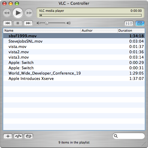 VLC Media Player 0.8.6 final