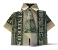 Origami met geld