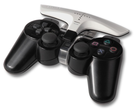PlayStation 2-controller met SplitFish-bewegingsdetector
