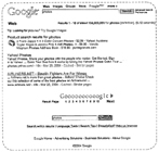 Google-patentaanvraag sitedesign