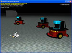 Microsoft Robotics Studio simulatieomgeving