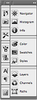 Photoshop CS3-toolbar