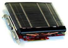 Passief gekoelde PowerColor X1950