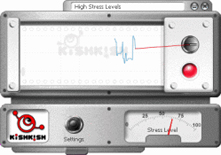 Interface Kishkish-leugendetector voor Skype