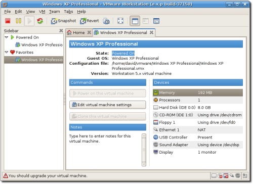 VMware 6 bètaversie Linux VMware 6 bètaversie Linux
