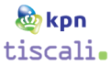 Logo's KPN + Tiscali