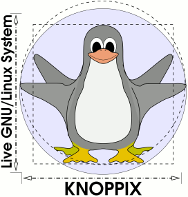 Knoppix logo (groot)