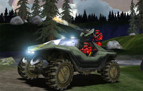 Halo-auto (vermoedelijk nog zonder carkit)