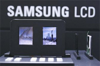 Tweezijdige Samsung-lcd-schermen