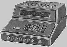 Casio 001-rekenmachine, 1965